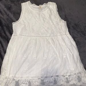 Boho style flowy tunic